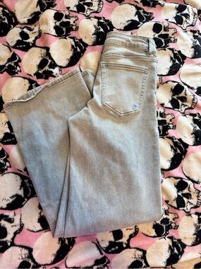 ONESO High Rise Wide Leg Jeans Light Wash Size 27